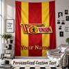 Wall Hanging Tapestry With Custom Name & Text, Union Berlin FC Decorative Tapestry For Bedroom