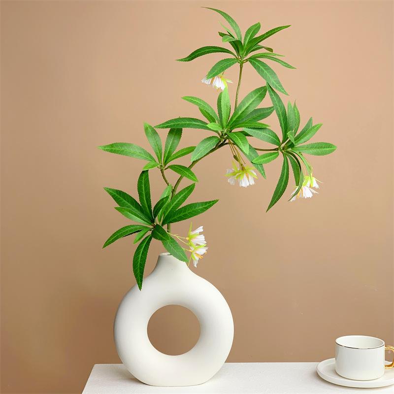 1PC Water Stone Banyan Eucalyptus Hotel Home Wedding Decoration Flower Arrangement Green Plant