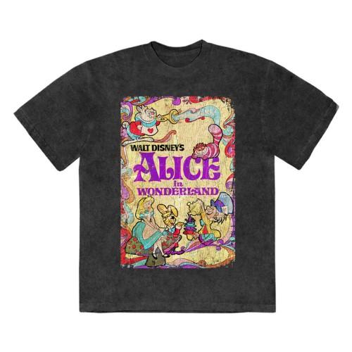 Alice In Wonderland Unisex Adult Psych Poster T-Shirt