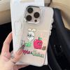 Cartoon Apple And Onion Phone Case for Xiaomi Redmi Note A5 A3 15 14 13 14c 13c 12 11 12s 12c 10c 10 9  Pro Plus 4G 5G Cover