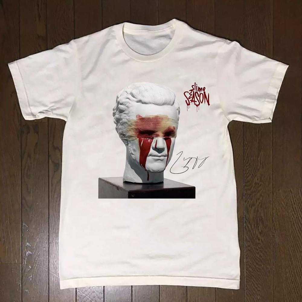 Новая футболка Young Thug Slime Season Хлопок Подарок для фаната Белый S-5XL Унисекс L