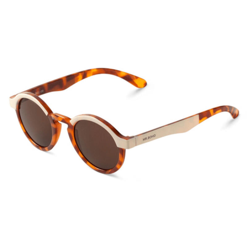 Spain MR BOHO Dalston Cream Leo Sunglasses