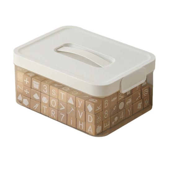 Storage Box Large Capacity Dustproof Storage Box Durable Sundries Quilt Storage Bin S A