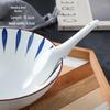 Ruhan Ceramic Long Handle Soup Spoon