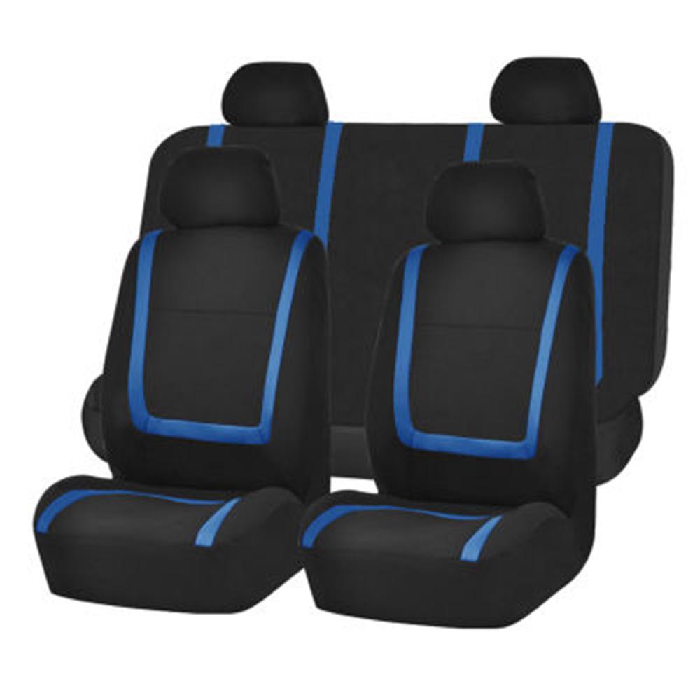 8 Color Universal Car Seat Cover Polyester Fabric Protect Seat Cushion Auto Interior For Lada For Kia For Renault For Ford