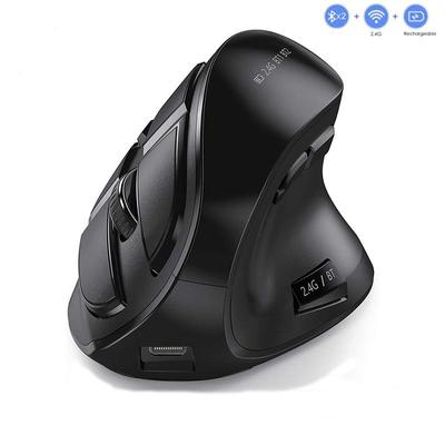 SeenDa Rechargeable Vertical Wireless Mouse BT Ergonomic Gamming Mouse for Macbook Laptop