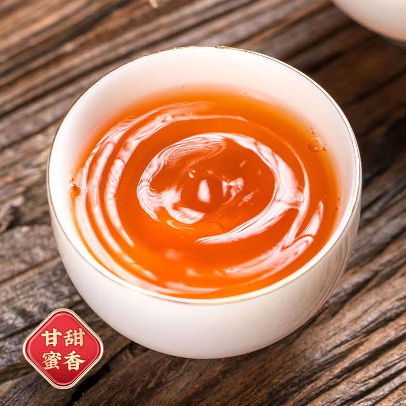 Concentrated honey flavor gold junmei Mount Wuyi black tea authentic tea new tea canned gift 500g