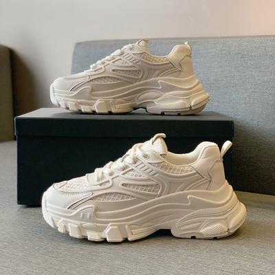New Summer Versatile Retro Shoes Women's Mesh Breathable Casual Shoes Platform Sports Shoes