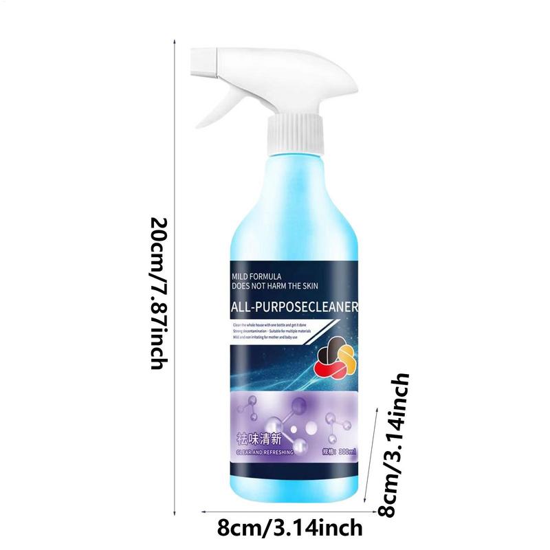 Kitchen Grease Cleaner Large Capacity 300ml Kitchen Cleaner Efficient And Safe Cleaner Spray For Cleaning Of Kitchens