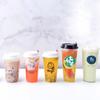Disposable Plastic Bubble Tea Cups