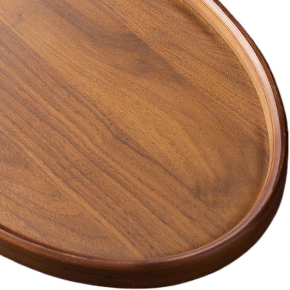 New Wooden Wooden Tray Retro Style Large Capacity Food Storage Trays Portable Creative Fruit Platter Home Kitchen