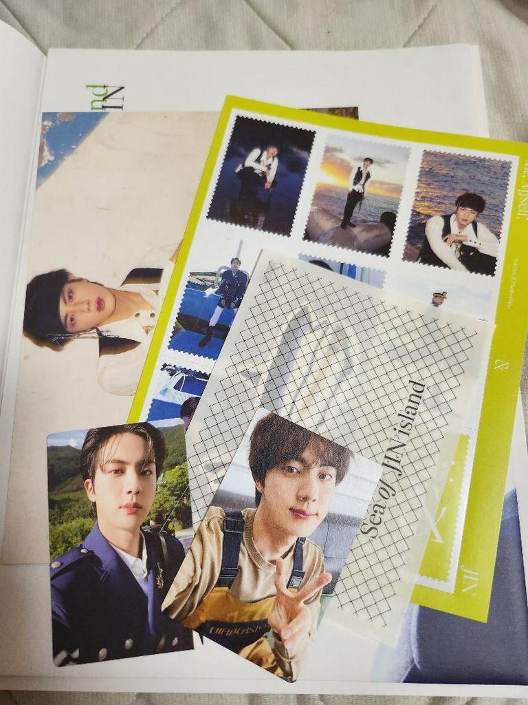 [USED] BTS JIN Me, Myself & Jin Photobook - No missing parts