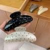 Non-Slip Polka Dot Grip Clip Wave Point Hairpin New Hair Claw