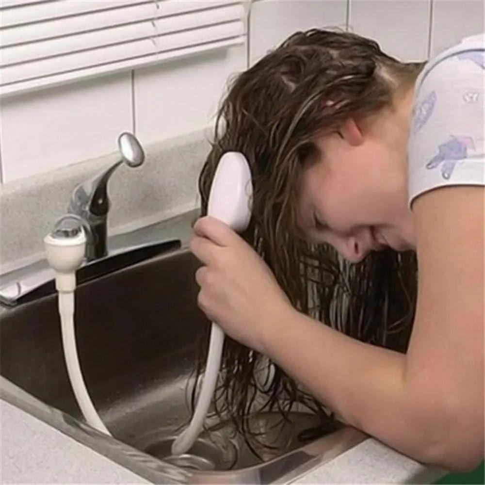 Quick Connect Shower Head Multifunctional Portable Shampoo Spray Handheld Shower Pet Bath