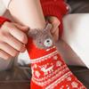 1/4 Pairs Women's Winter Christmas Socks Festive Cartoon Animal Socks Christmas Gifts for Girls Women