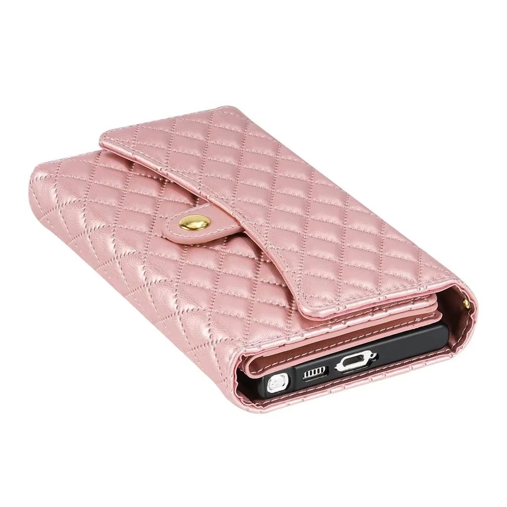Crossbody Leather Case For Samsung Galaxy A16 A36 A56 A06 A15 A25 A35 A55 A14 A24 A34 A54 A13 A23 A33 A53 A05S A04S Wallet Cover