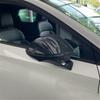 Carbon Fiber ABS Rearview Mirror Protector Cover Trim For MG4 MG 4 EV -2024