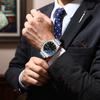 Men's Business Watches Fashion Luxury Luminous Large Arabic Numerals Dial 45mm Man Watch Waterproof Stainless Steel Wristwatch