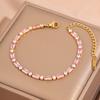 Popular bracelet, titanium steel does not fade, love zircon bracelet, high-end female light luxury niche bracelet, bracelet.