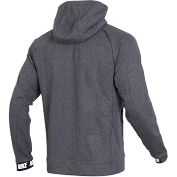 Nike Color Block Logo Zip-Up Long Sleeve Jacket Men Jackets Gray 861743-071