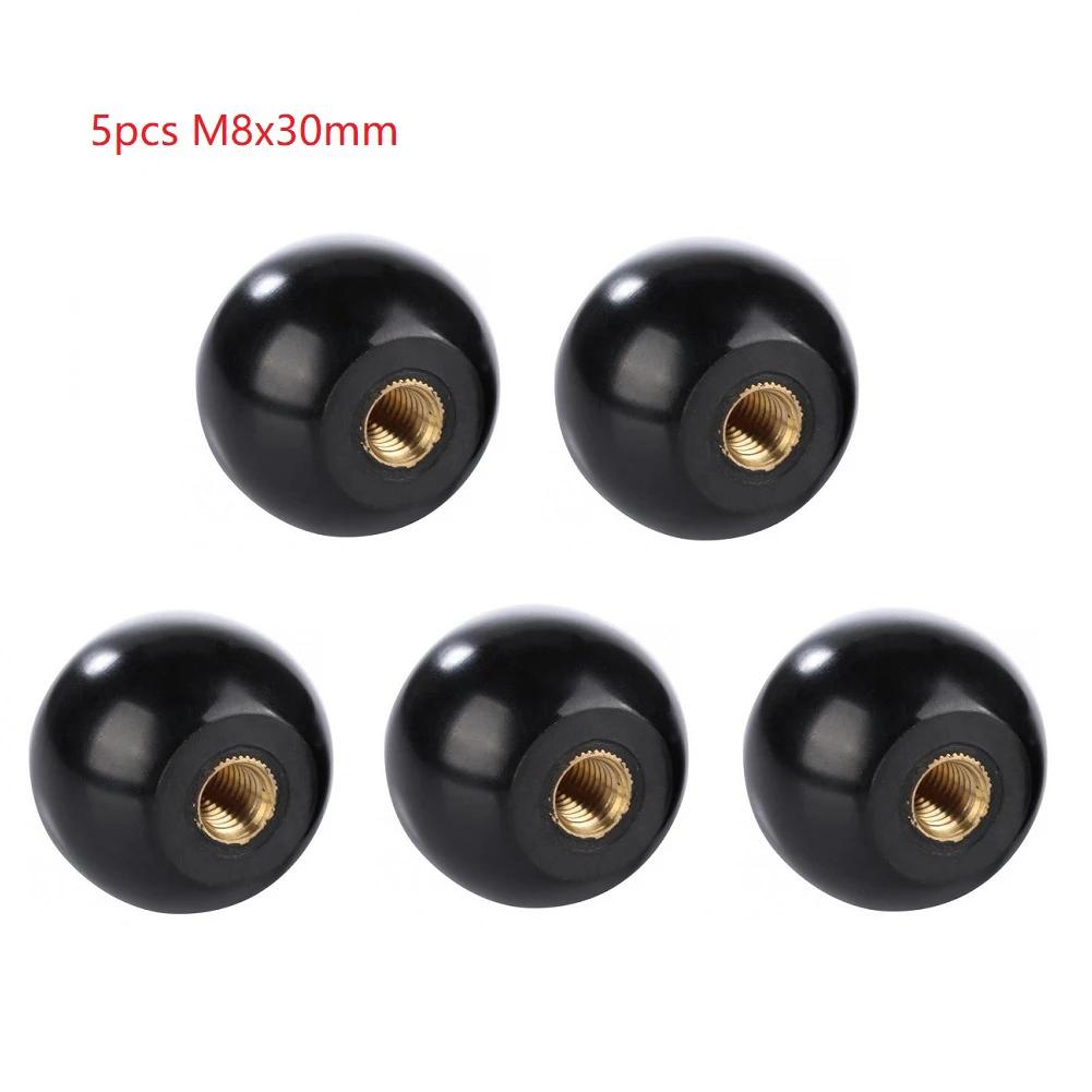 For Printing Equipment Threaded Ball Knob Round Ball Knob Ball Diameter 20mm 25mm 30mm 35mm 40mm Good Quality Bakelite