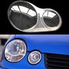 Car Headlamp Lens For Volkswagen VW Polo 2002 -2005 Transparent Headlamp Lampshade Lampcover Head Lamp Light Covers Shell Caps
