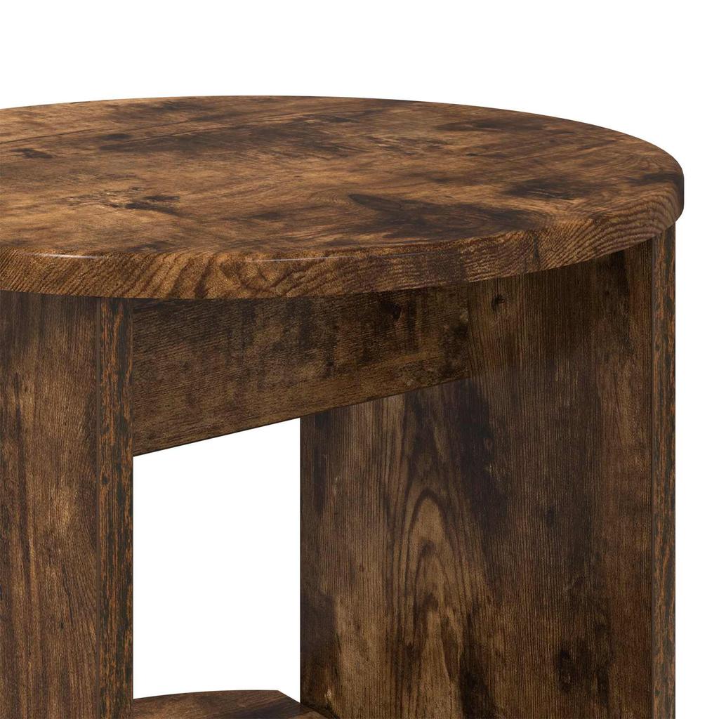 Side Cabinet Smoked Oak 40 x 40 x 75 cm Particleboard