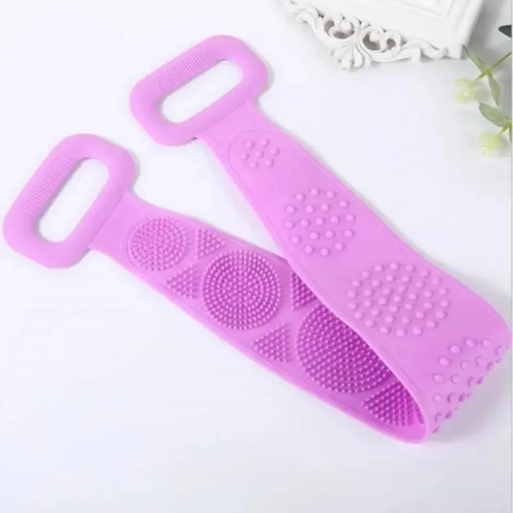 Complete Exfoliating Bath Set: Back Scrubber, Bath Glove and Loofah Shower Sponge for Smooth Skin