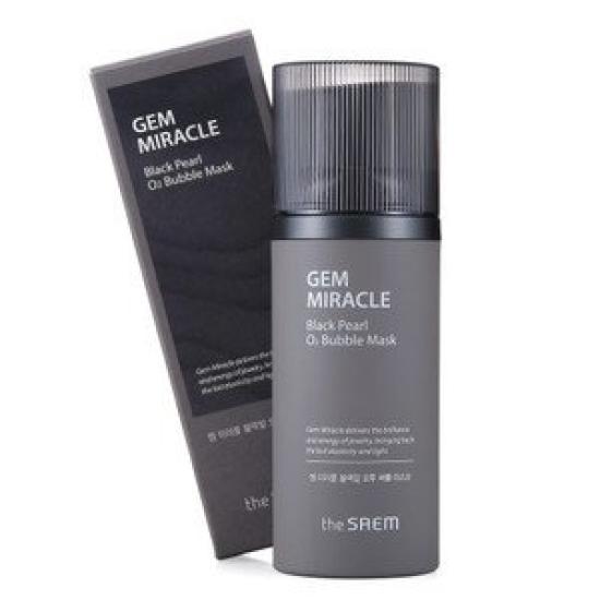 

Gem Miracle Black Pearl O2 Bubble Mask 105g [The Saem]