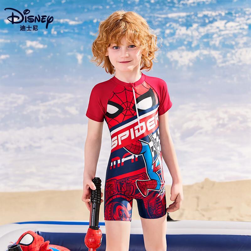 Disney Spider-Man Boys' One-Piece Swimsuit