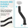 6PCS 3" Rubber Vacuum Hose Compatible with Briggs and Stratton 596163 7.5x2.5cm