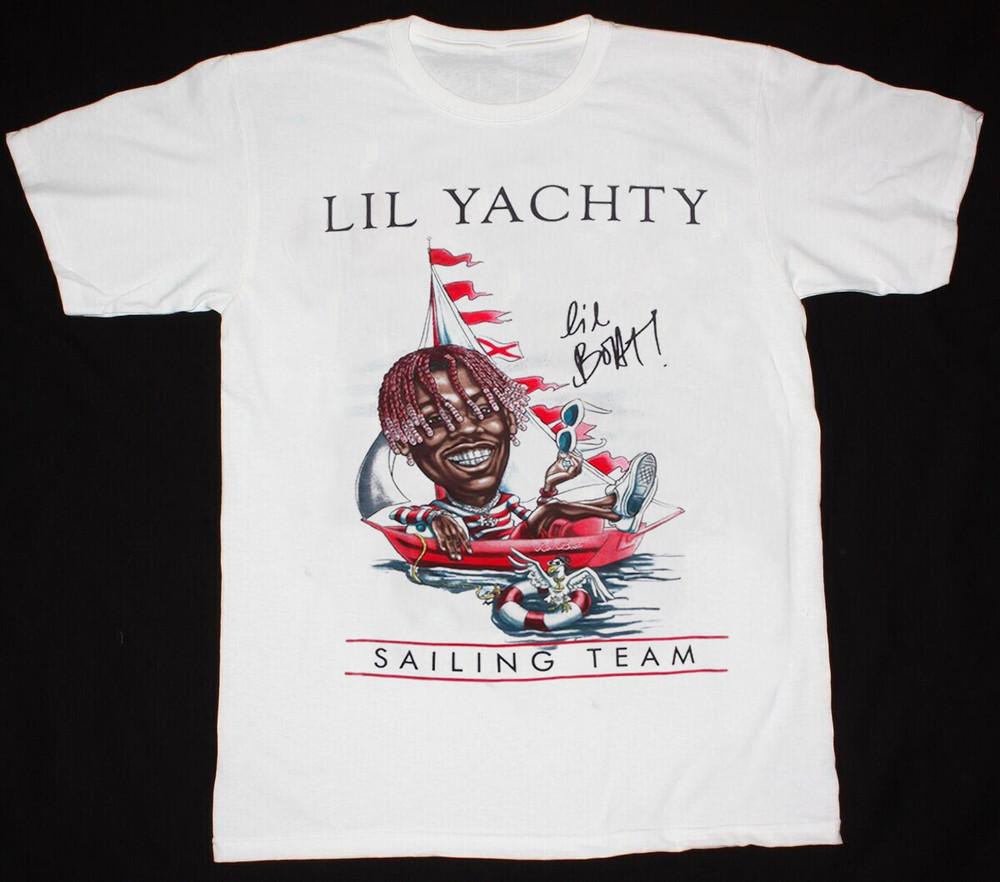 Collection Lil Yachty Gift For Fan Hip Hop White All Size Tee Shirt Unisex T-Shirt L