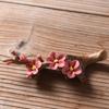 Ceramics Plum Blossom Writing Brush Stand Incense Stick Holder Home Decor Aromatherapy Base
