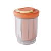 Hot Sale INS Style Leak Proof Storage Cup Draining Type Folding Handle Fork For Salad Breakfast School Office Picnic Carry