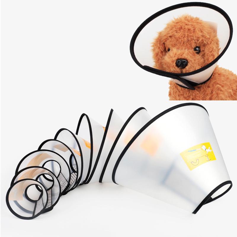 

Защитный шлем для питомцев: Защитный воротник Елизаветы от царапин и укусов для груминга кошек и собак Neck 16-19cm Depth 9cm