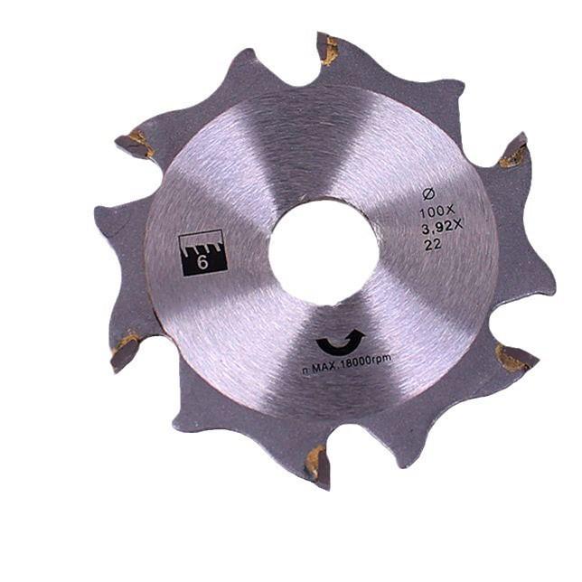 Multi-functional Woodworking Biscuit Joiner: Tenoning & Sawing Machine with Blades for Panel Joining & Decoration Tasks.