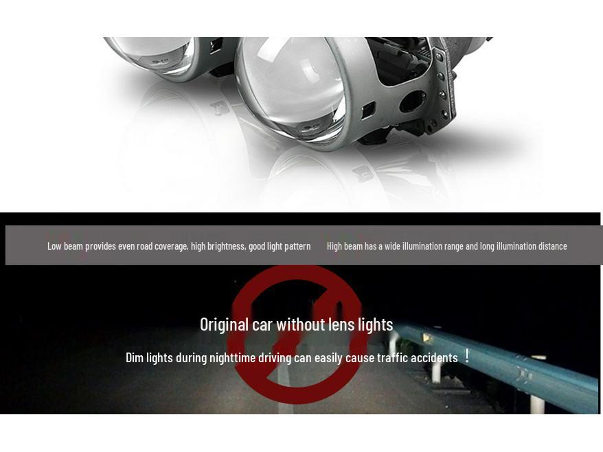 LED Headlight Assembly with Angel Eye DRL for Jeep Cherokee (2014-2018) - Mustang Style