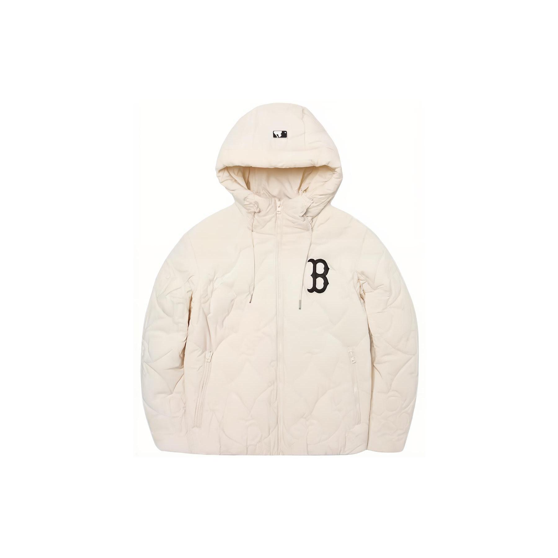 MLB Boston Red Sox Puffer Jacket Unisex White 3APDM0126-43CRS XL