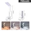 Rechargeable Book Light LED Clip Reading Light 180°Foldable,Portable Clip On Reading Lamp 3 Colors Eye Protection Desk Lamps