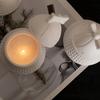 Weihnachtsglocken-förmige Silikonform für Aromatherapie Gips Kerzenhalter Gipsgefäß Epoxidharz Kerzenbehälter Dekorationsform