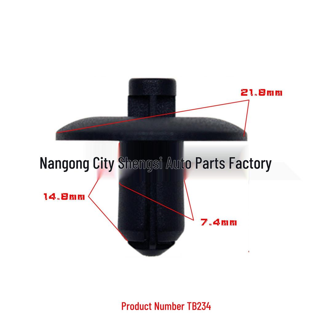 Car Bumper Trim Panel Fixing Clips & Decorative Buckles (8mm)
