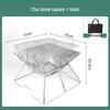 Portable Folding Fire Pit & Grill for Camping and Home Heating