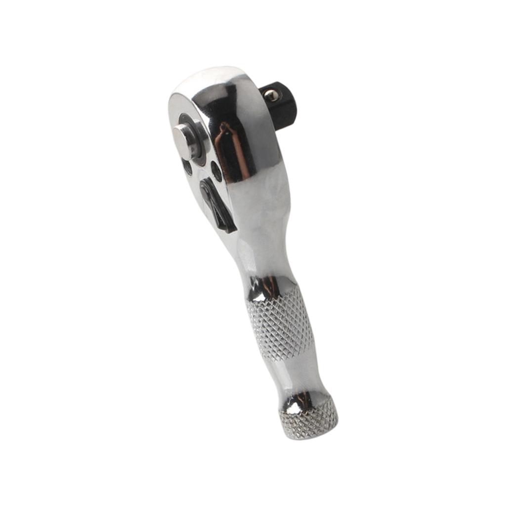 72T Short Shank Bidirectional Ratcheting Wrench Head Set Multiple Socket Compatibility Automotive Repair Maintenance Kit