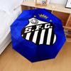1PC Fc Crest Design Printed Umbrella Folding umbrella, automatic umbrella 8-Frame for Travel, camping Fan gifts Christmas Gifts