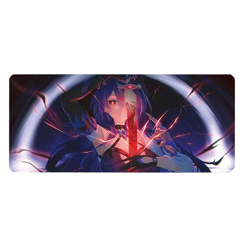 Acheron Robin Mouse Pad Honkai Star Rail Large Mousepad Computer Keyboard XXL Padding Anime Pc Gaming Accessories Desk Mat