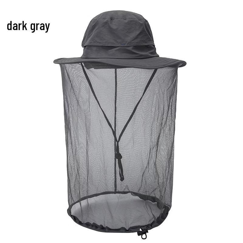 Outdoor Sun Protection Fisherman Hat with Mesh Mask
