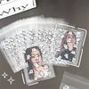 50Pcs Transparent Self-Adhesive Packing Storage Bag Cute Cartoon Dog Pocard Holder Card Cover Protector Po Film Protector