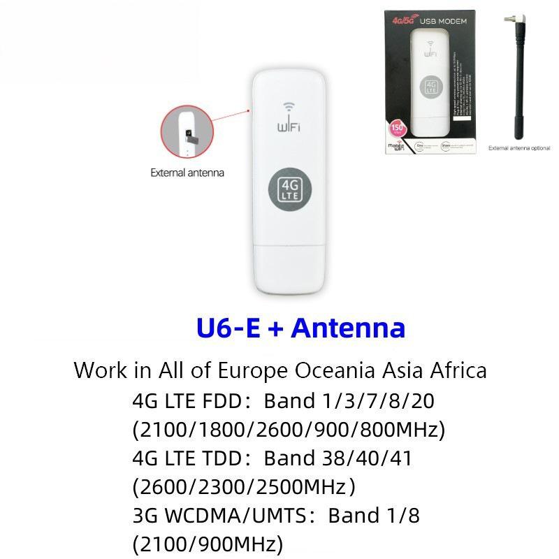 Global 4G USB WiFi Booster: Portable Wireless Internet Card for Indoor/Outdoor Use