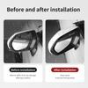 Car Mirror Pastetype Rain Eyebrow Cover Auto Accessoriess For Lexus CT ES GS NX IS250 CT200h IS300h ES300h RX400h NX300h IS200