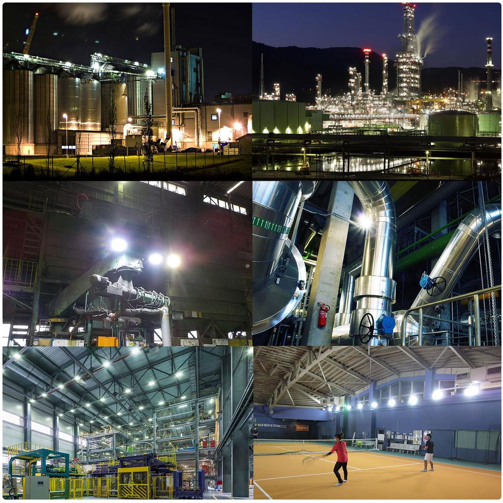 GOODGOODS 50W Outdoor LED Floodlight, Waterproof, IP66, 7300lm, Ultra-Thin, Daylight White, with Original Bracket and 5M Cord, for Construction,